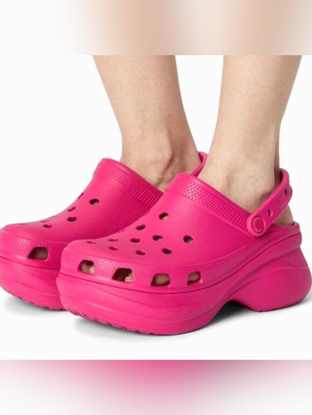 Size 9 - 🆕️ UGG Women’s Classic Bae Hot Pink Platform Clog Sandals